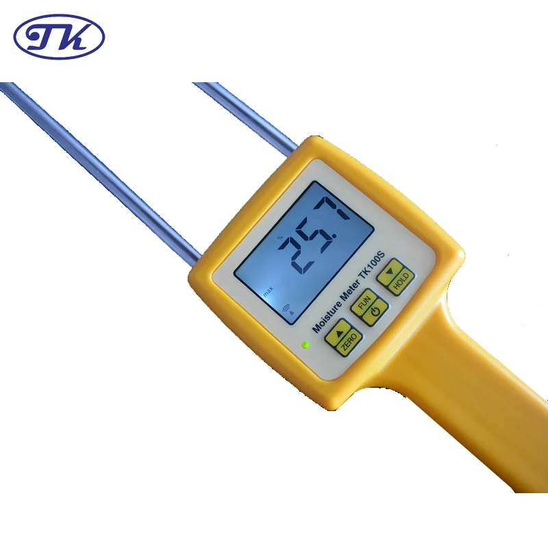 Portable Grain Moisture Meter TK100S (Corn,Wheat,Rice,Bean,Wheat Flour