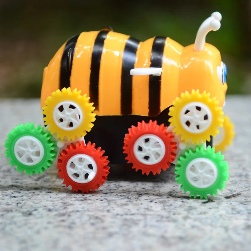 Креативный Электрический качающийся сосуд пчелиный автомобиль modle красочные детские игрушки мини маленький автомобиль Автоматическая