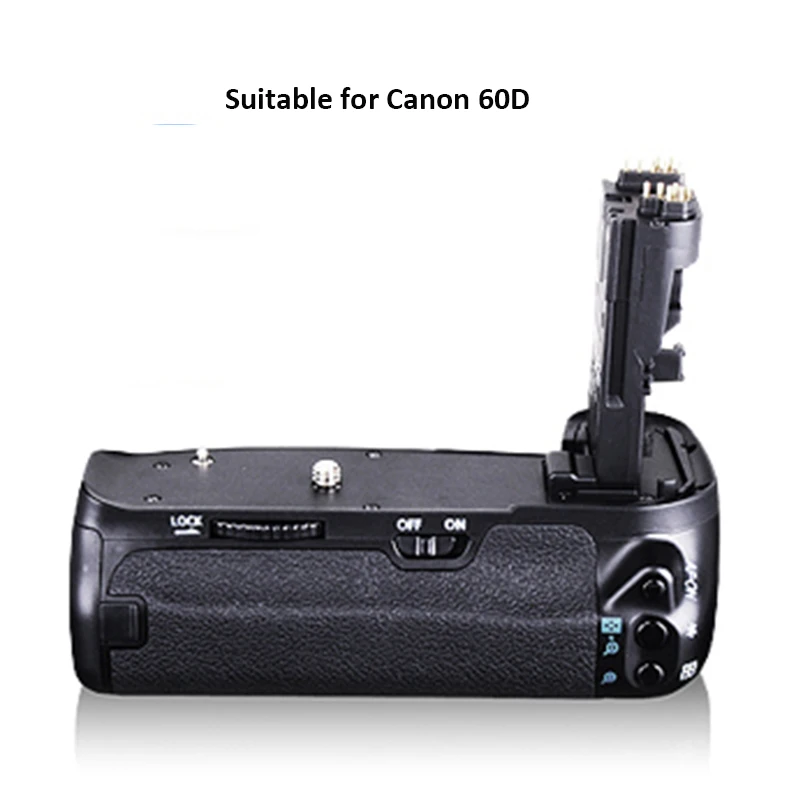 DSLR Camera Vertical Battery Grip for Canon 60Din Battery Grips from Consumer Electronics on