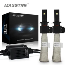 H8 H11 HB3 9005 9006 40 Вт 5000LM CREE чип Авто фара Свет лампы 6500 К противотуманных фар 12 В безвентиляторный автомобиль источников света