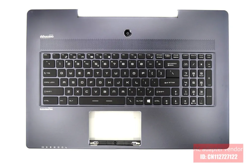 Новый бренд для MSI GS70 GS60 клавиатура с подсветкой C shell Упор для рук английский GT72 GT62 GS62 GS72 307772C417-2B621 V143422BK1