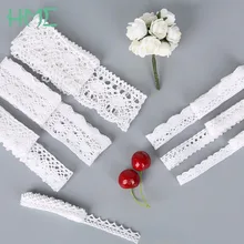 Novo crochê tricô algodão laço guarnição da tela fita para diy vestuário costura artesanal retalhos scrapbooking artesanato acessórios