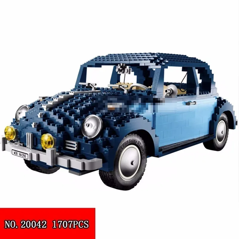 

21014 Out Of Print Public The Beatles Automobile Originality Hundred Change Series Engraved Worth Collection Toys 1707pcs