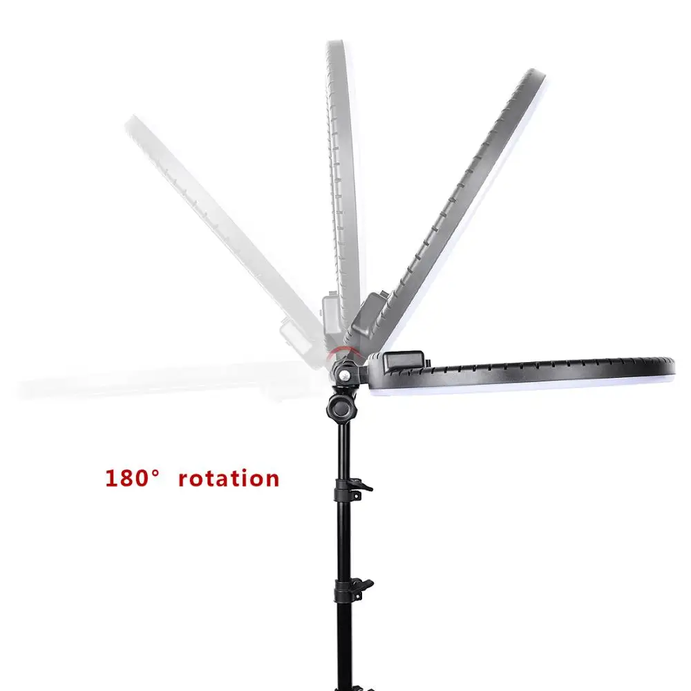  Fusitu RL-18II Dimmable Photographic light 3200-5600K 512 Led Ring Light Camera Photo Studio Phone  - 33032862572