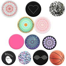 

Solid Color Black 2018 Bracket Finger Phone Holder Stand Grip Mount Smartphones Finger Holder