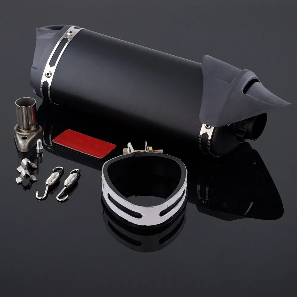 Modificado akrapovic escape moto silenciador 100cc 125cc 150cc gy6 scooter motocicleta cbr jog rsz dirt pit bike Accesorios