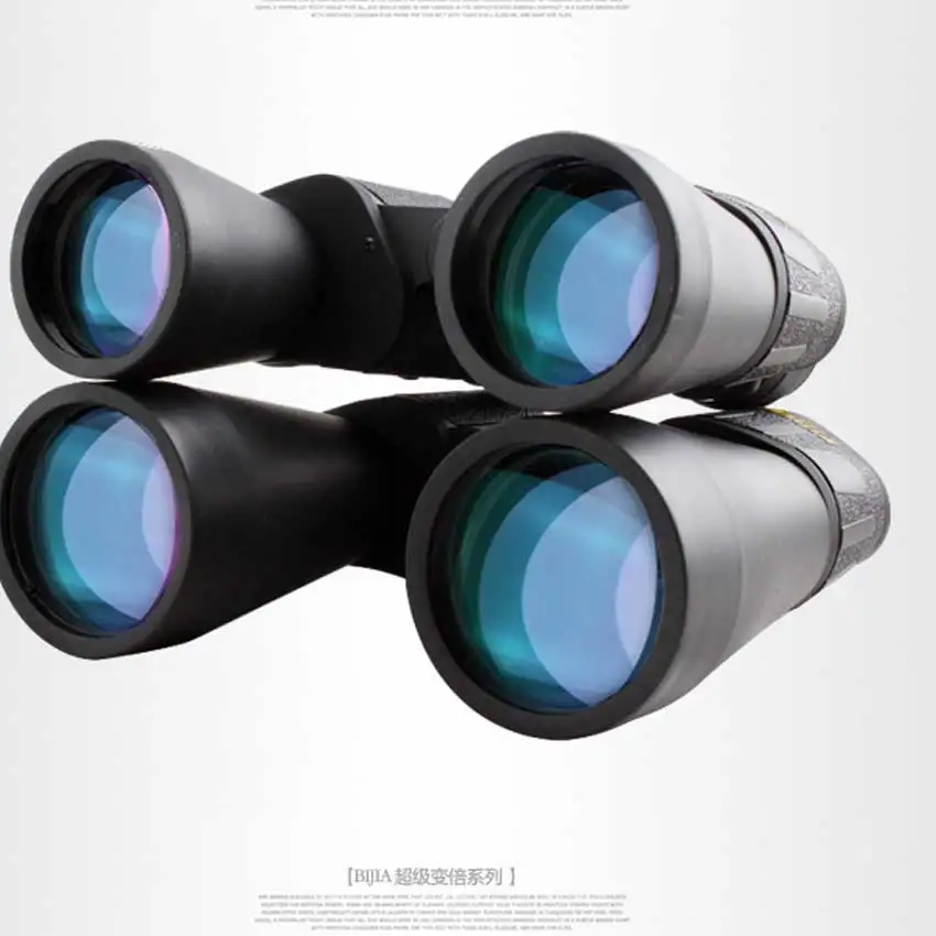 

BIJIA 10-120X80 professional zoom optical hunting binoculars wide angle camping telescope with tripod interface