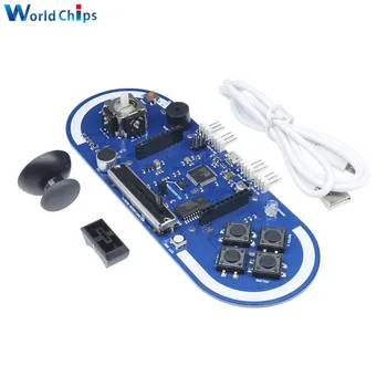 

Atmega32u4 Esplora Joystick Game Program Module Microcontroller Temperature Light Sensor For Arduino IDE Oscillator With Cable