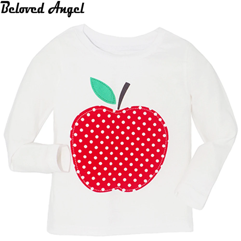 

Brand New Spring Autumn Cotton Cartoon Long Sleeve Tops Boys Girls T-Shirts Kids Pullover Children's Clothing Tees Baby Clothes