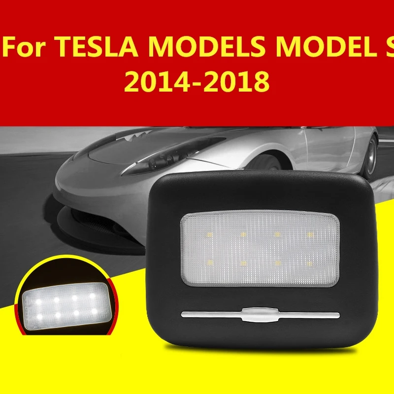 

For TESLA MODELX MODEL S 2014-2018 Touch-sensitive indoor light LED reading light trunk light emergency light Auto Accessories