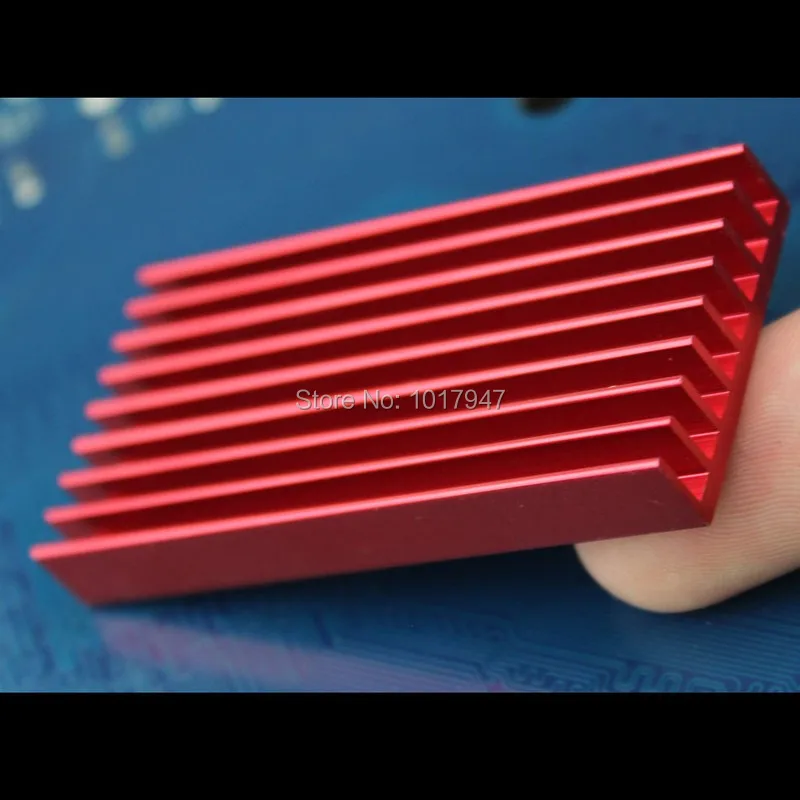 

10 шт./партия, алюминиевые радиаторы 60x30x8 мм