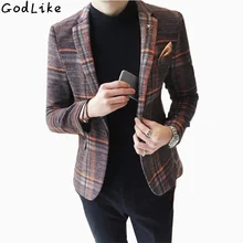 Men Suit Business Formal Men Fashion Blazer Jacket Plus Size M-3XL Slim Fit Suit Blazer Brand Design Male Casual Suit Jacket
