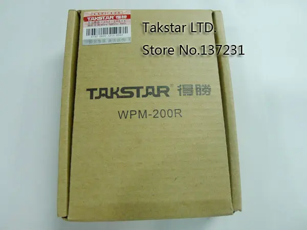 2 шт./лот Takstar WPM-200 одного приема(в том числе наушники) Профессиональная Беспроводной Мониторы Системы приемник