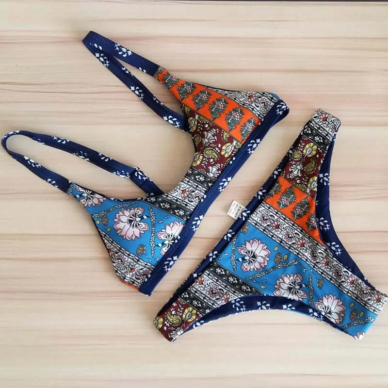 

TDFunlive Brazilian Bikini Swimwear Women Bikini Set Sexy Swimsuits Push Up Beachwear Bathing Suits Maillot De Bain Femme