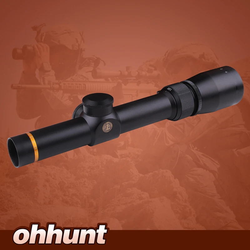 Tactical Optical Sight Leupold VX 3 1 5 5X20 Mil Dot Rifle Scope Optics Wide Angle