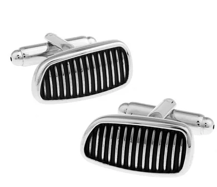 

iGame Factory Price Retail Men's Cufflinks Brass Material Car Intake Gate Design Cuff Links