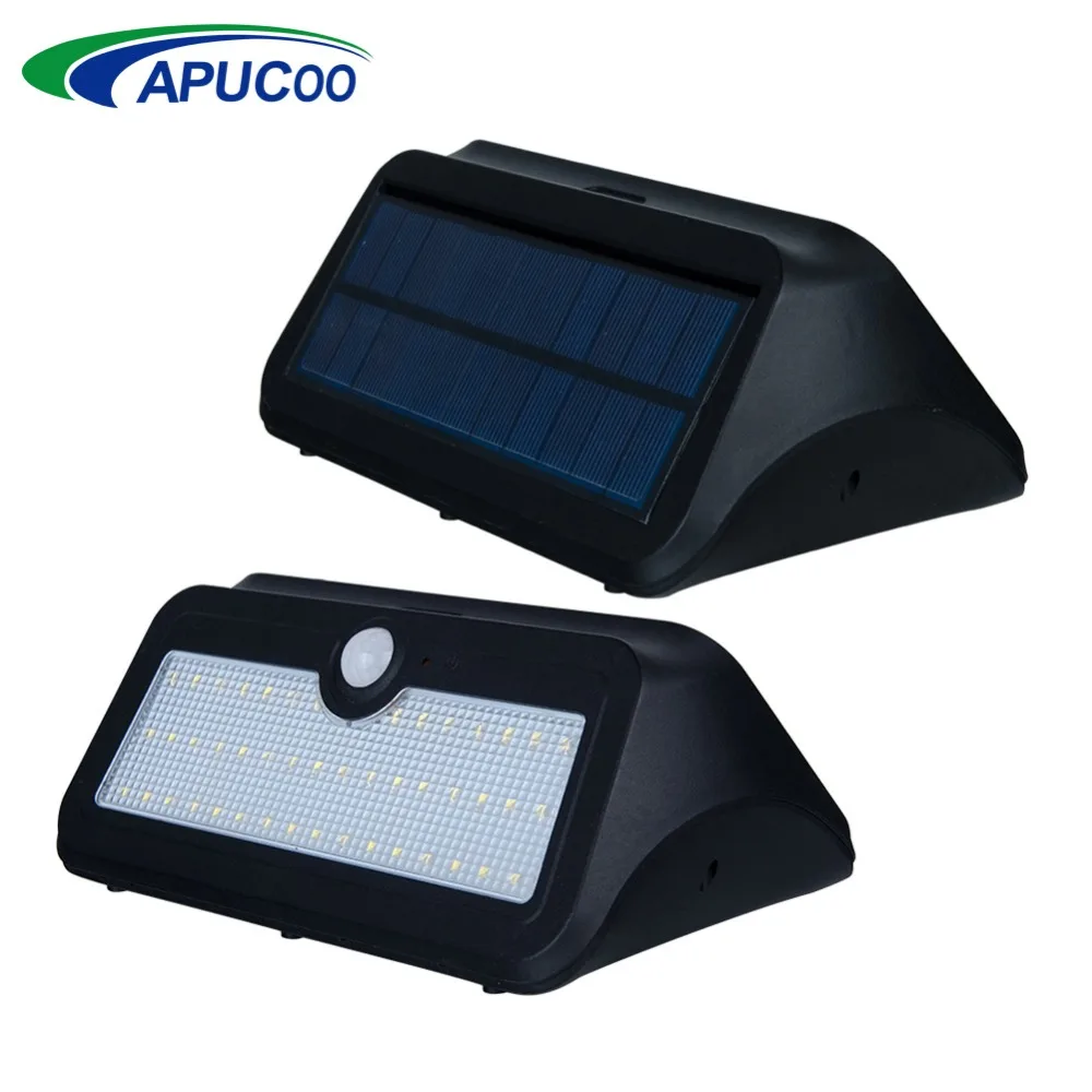 

LED Solar Light Lamp 24/37/46led Solar Power Outdoor Lighting Garden Light waterproof PIR Motion Sensor Pathway Street Wall Lamp