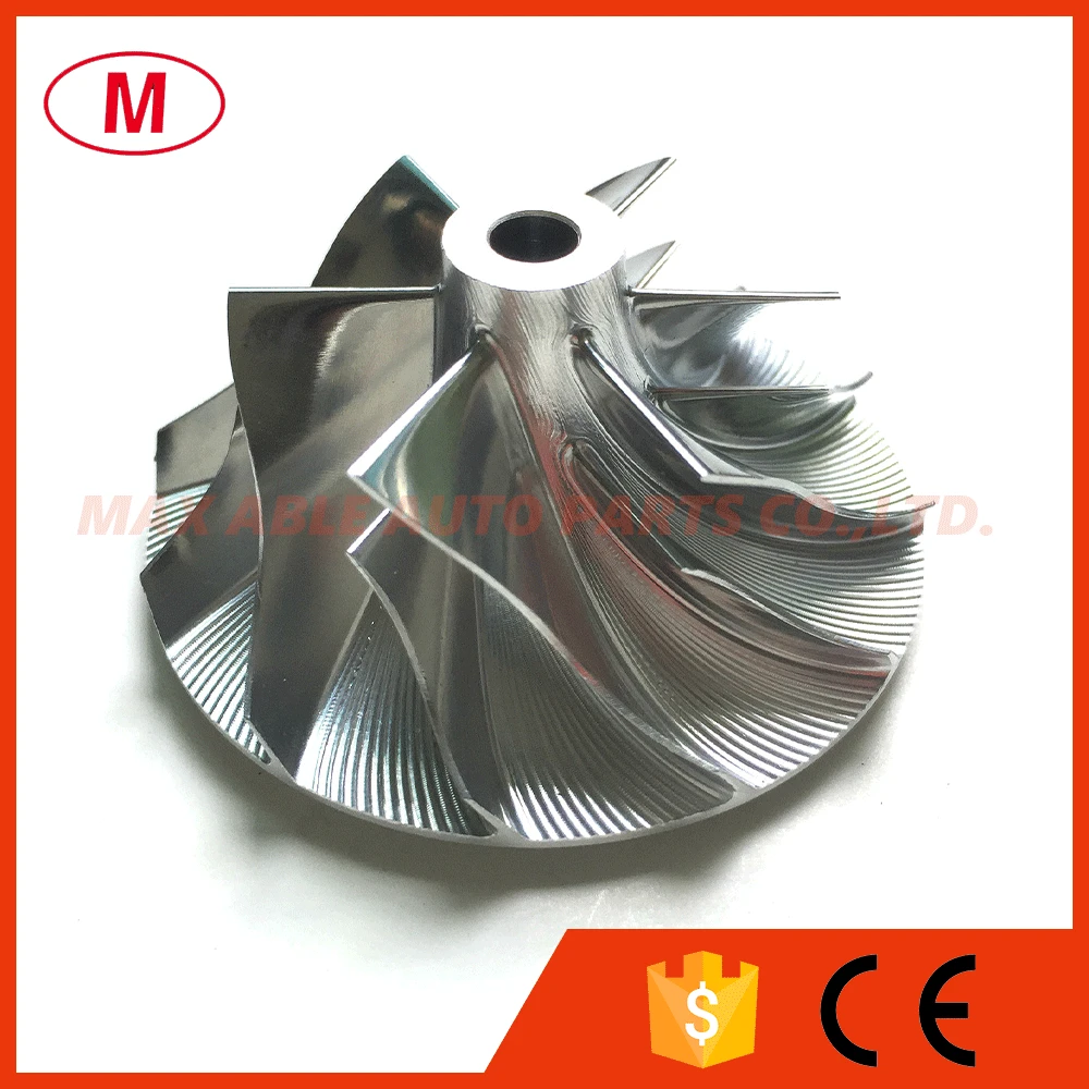 

GT15-25 451584-0010 36.08/52.19mm 6+6 blades Forward Turbo Billet Compressor wheel/Aluminum 2618/Milling compressor wheel