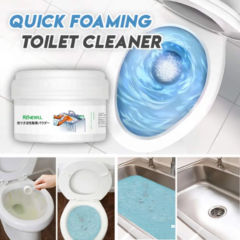 

Quick Foaming Toilet Cleaner Agent for Toilet Washing Machine Floor Tile YU-Home