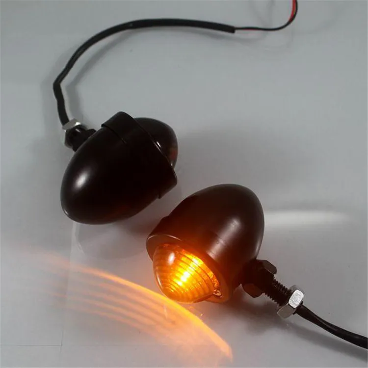free shipping Motorcycle Accessories vintage motorbike Turn signal