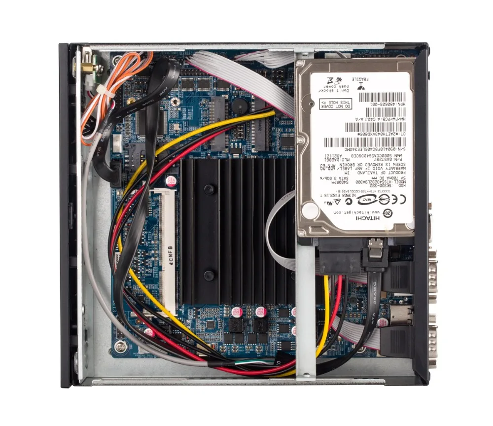 OEM/ODM безвентиляторный мини ПК с двухъядерным процессором celeron J1800 X86 1080P 4