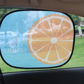 

Creative 2Pcs/set Baby Sun Shades Blocks Curtain Side Block Cartoon Sunscreen Insulation Visor Car Sun Block For Kids Hot Sale