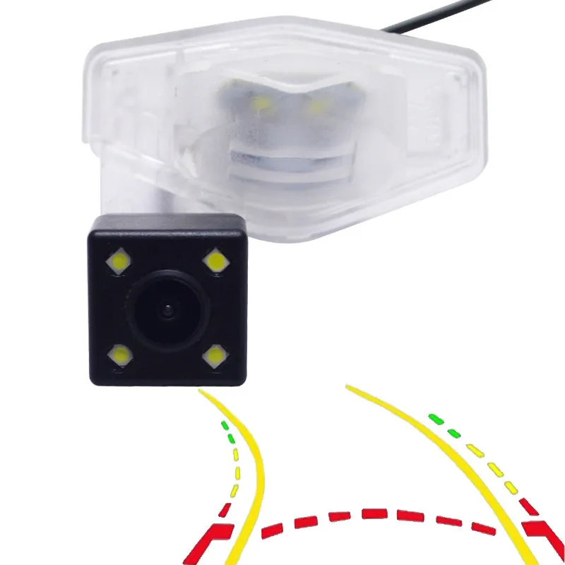 

170D Intelligent Dynamic Trajectory Tracks Car Rear View Camera For Honda Fit Jazz Pilot Jade Vezel CRV Integra Elysion Odyssey