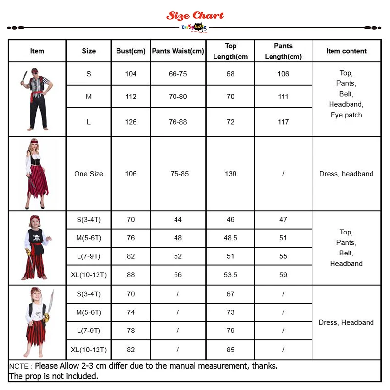 Костюм пирата для мальчиков; карнавальный костюм на хеллоуин для взрослых; вечерние костюмы для косплея Джека Воробья; Детский костюм с черепом; Семейные комплекты в стиле «Карибы»