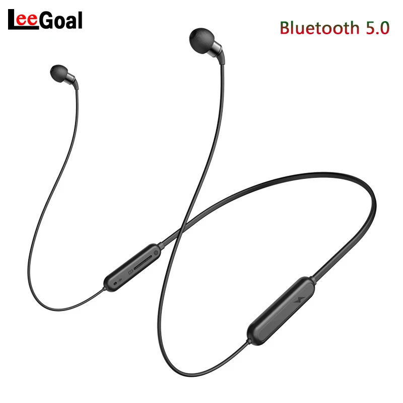 

Sport Wireless Bluetooth 5.0 Earphone Headset High Quality Earbuds 260mAh Large Battery Noise Cancel Neckband for iPhone Xiaomi