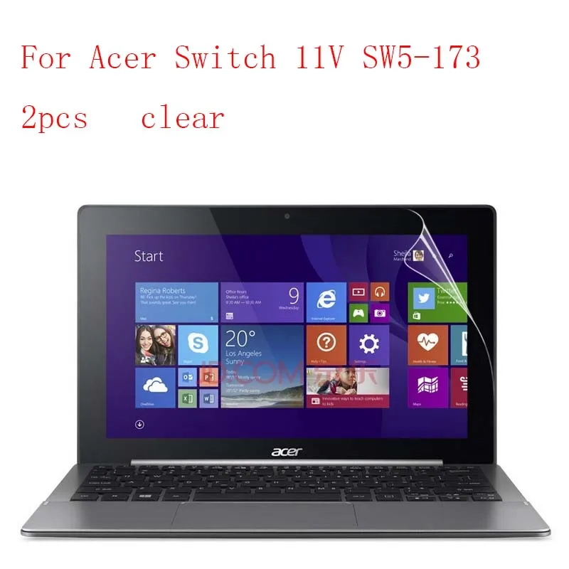 Прозрачная Новая защитная пленка для экрана с защитой от царапин Acer Switch 11V SW5-173 2
