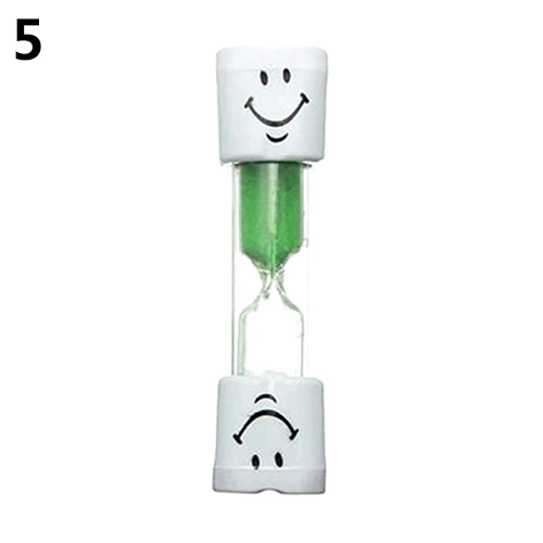 Красочный детский таймер песочные часы Креативный детский подарок на день рождения 2 минуты Песочные часы домашний декор - Цвет: Green