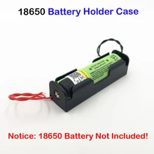 NEW 18650 battery holder Storage Box Case for 5X1X18650 With Wire Leads 3.7V Plastic Wholesale Turmera 5PCS Battery Holders AU15