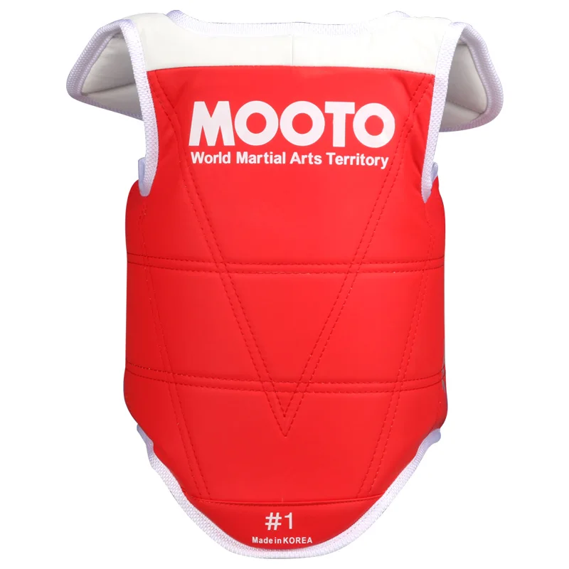 MOOTO Taekwondo chest guard Children adult WTF Taekwondo protectors pad