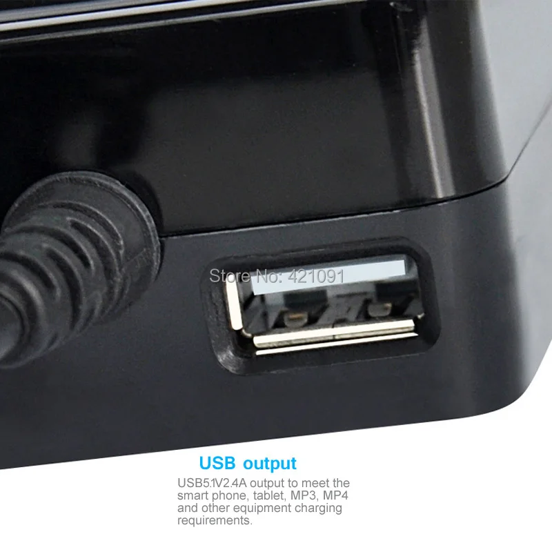 LCD Third Generation Smart Multifunctional Universal Power Supply Home or Car Charger Laptop Adapte