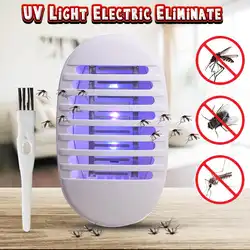 Штепсельная вилка ЕС США 1 шт. светодиодный свет УФ свет Электрический устранение жуки насекомые ловушка вредителей электронный