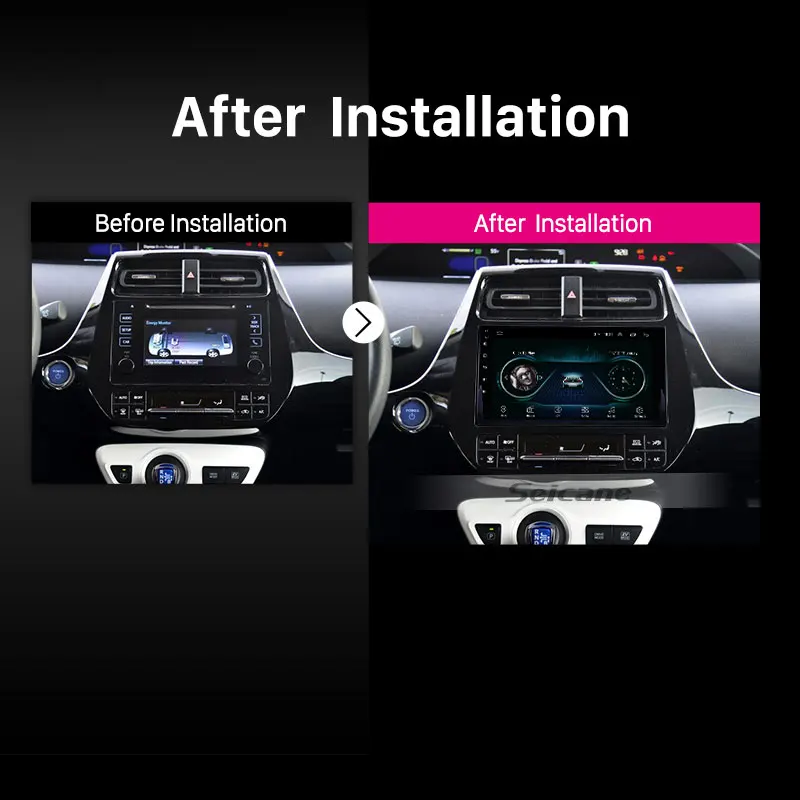 Seicane 9 дюймов 2din Android 1 HD сенсорный экран автомобильное радио gps для 2016 Toyota Prius