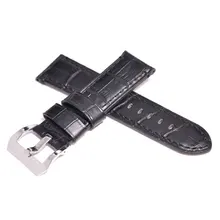 24 мм матовый PRE-V Пряжка топ из натуральной кожи ремешок часы Parnis Band