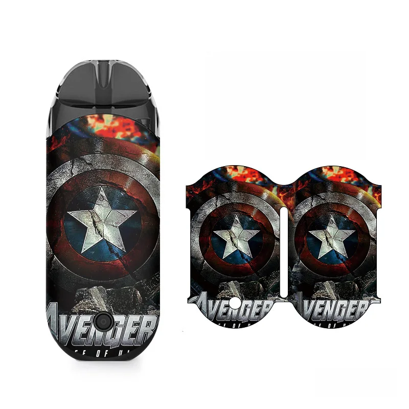 

New skin Stickers Zero wrapper for Renova Zero Protector Cover ironman American Captain zeus etc 331332.cn