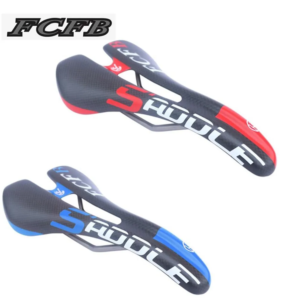 

2017 FCFB carbon saddle titanium bow road bike mountain Road Bicycle Saddle Multicolor green red blue gary yellow black blue