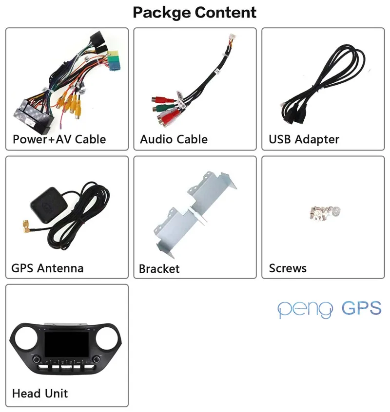 Excellent Android 9.0 4+32GB Car DVD Player for Hyundai I10 I-10 2013 2014 2015 2016+ Radio GPS map Navigation with Mirroring link RDS PX5 4