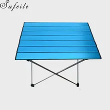 SUFEIL EAerospace Aluminum Outdoors Folding Camping Table Camping With Multi-purpose Folding Portable Picnic Barbecue Table D50