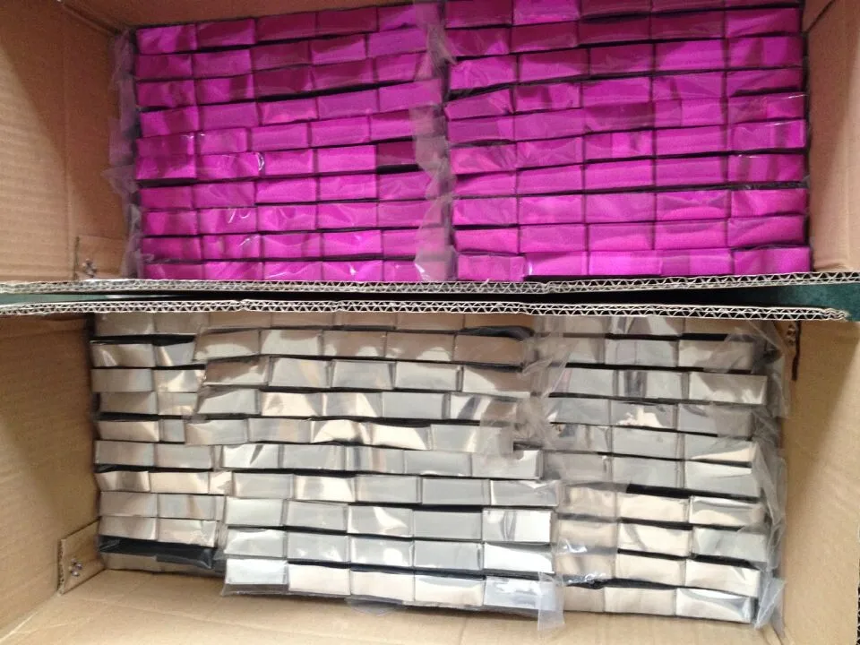 20kgs bag or box Flameproof rectangular metalic confetti (mylar confetti) brick packing(FREE