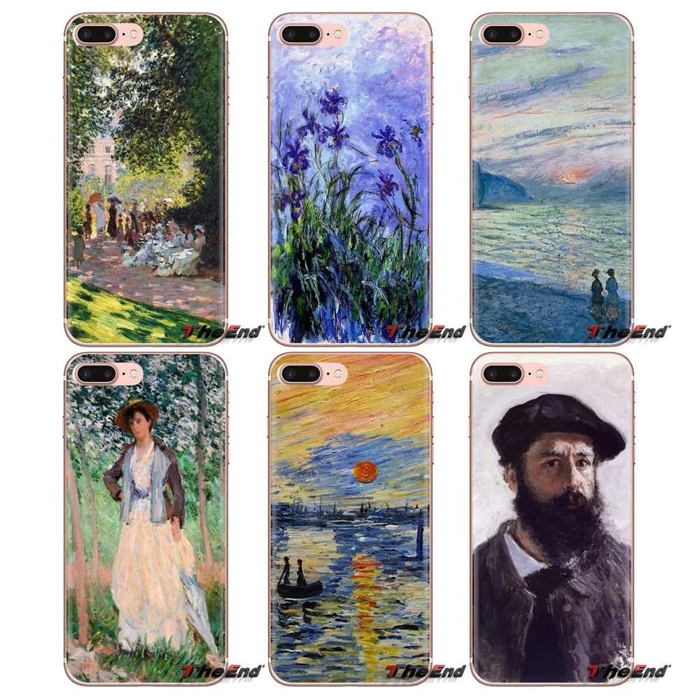 Silicone Phone Cases Claude Monet Impressionism For Xiaomi Mi3 Samsung A10 A30 A40 A50 A60 A70 Galaxy S2 Note 2 Grand Core Prime |