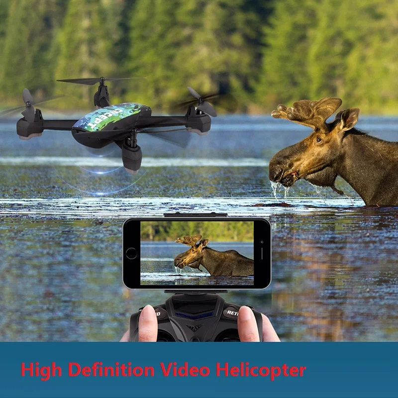 

RC drone Quadrotor field aerial photograph 2.4GHZ remote control 3 gears speed and GPS positional