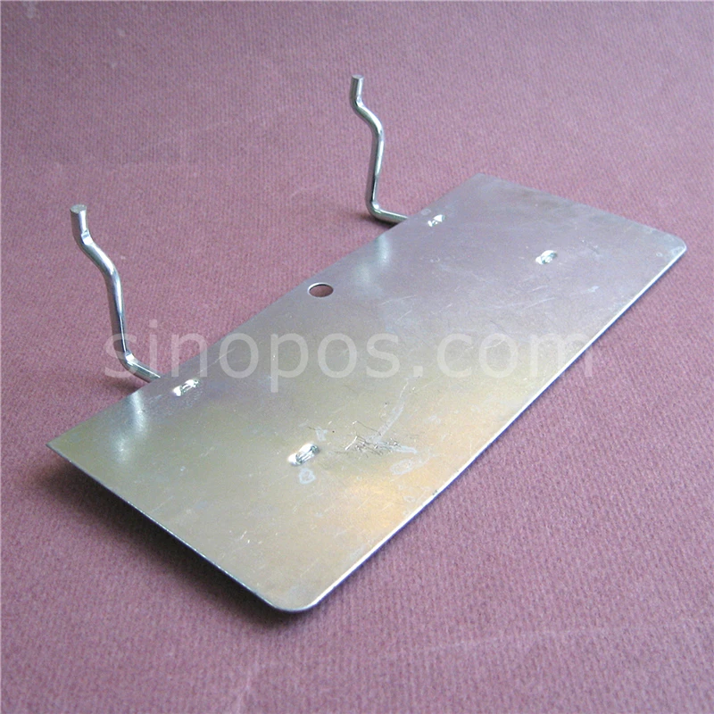 

Steel Flat Shelf For Pegboard, wallpeg fixture panel plank holder peg hook tool shoes display shelving rack bracket metal hanger