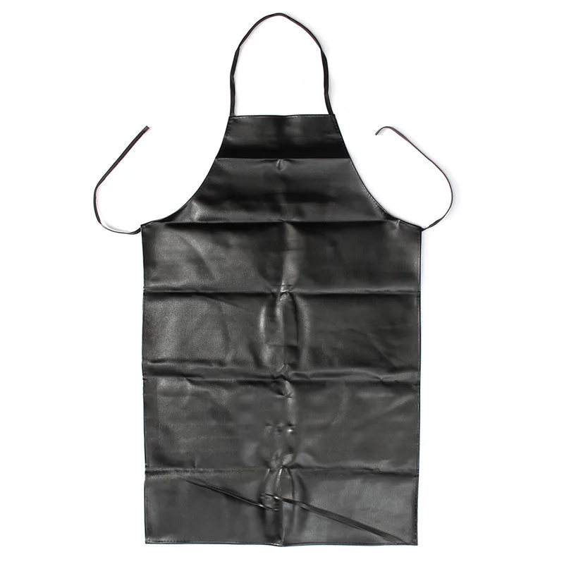 Buy Leather Chef Apron Cooking Bib Apron Waterproof