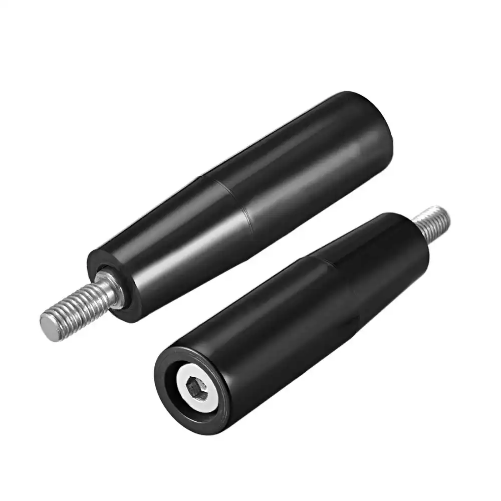 Uxcell 8Pcs Replacement Lathe Tapered M10 M8 Male Threaded Stem 61mm