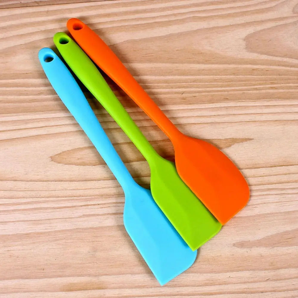 Silicone Spatula Baking Scraper Cake Baking Tool Food Grade Non Stick Spatula Butter Spoon Rubber Shovel Bakery Tools