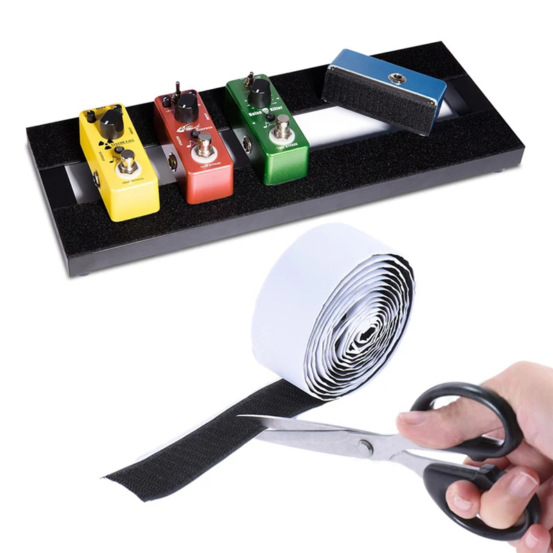 Adhesive Guitar Pedal Board Pedalboard Pedals Mounting Tape Length 2M Width 5CM Hook Loop Guitar Accessories Adhesive Guitar Pedal Board Pedalboard Pedals Mounting Tape Length 2M Width 5CM Hook Loop Guitar Accessories