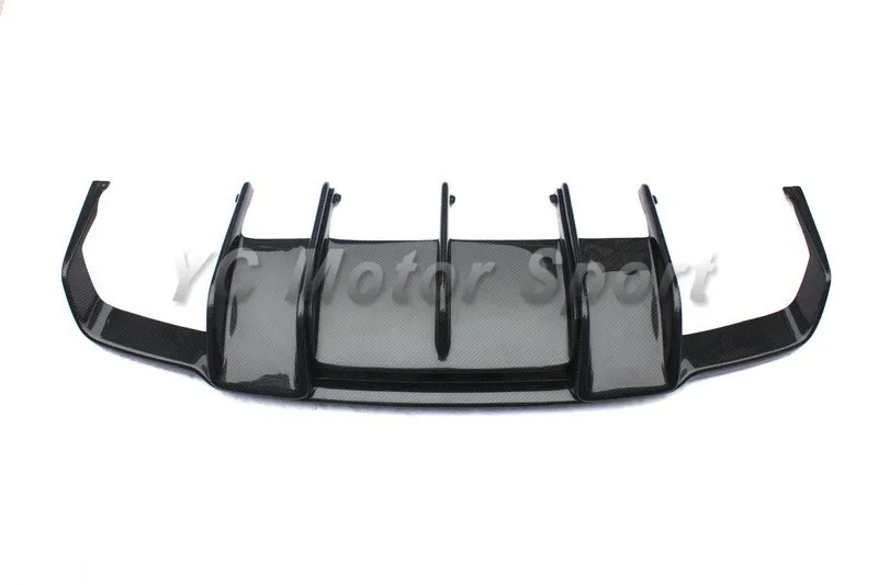 Автомобиль Интимные аксессуары углерода Волокно РНТ Стиль сзади диффузор, пригодный для 2011-2013 МБ W218 cls63 amg задний диффузор